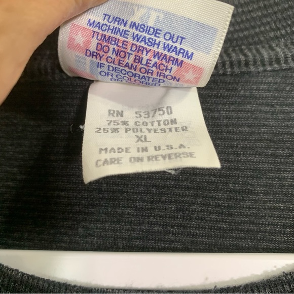 Vintage 90s NFL Football Dallas Cowboys 75th Anniversary Tee Men’s XL Striped T - Picture 5 of 10